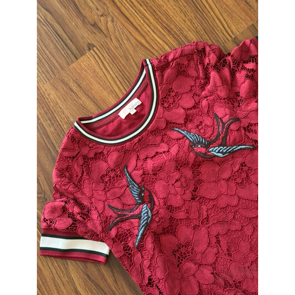 dress merah karoro preloved