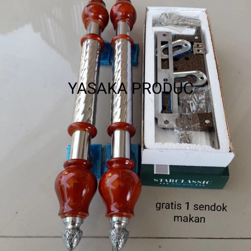 gagang pintu kayu stenlis tarikan pintu kayu stenlis