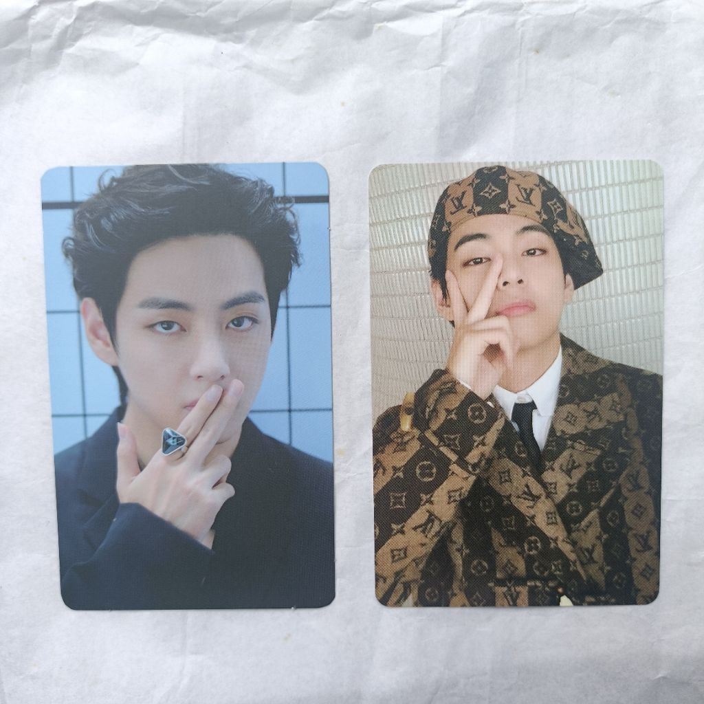PHOTOCARD TAEHYUNG BTS V PROOF DICON