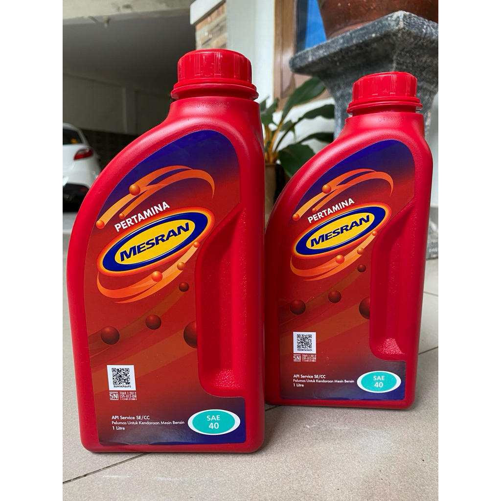 Oli Mobil Mesran SAE 40 Pertamina 1 Liter