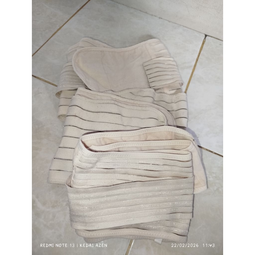 korset/stagen preloved pasca melahirkan