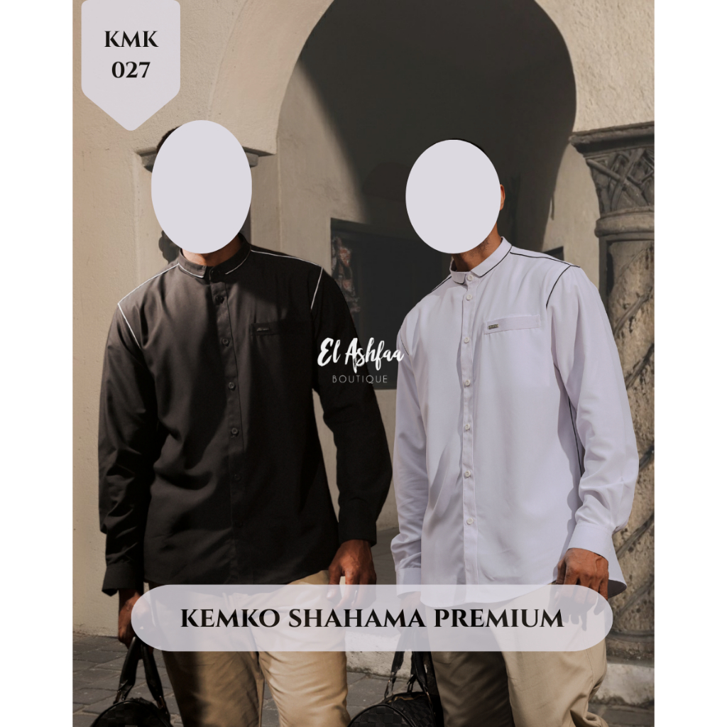 Kemko by Shahama | Kemeja Koko Shahama KMK 027 - El Ashfaa Boutique