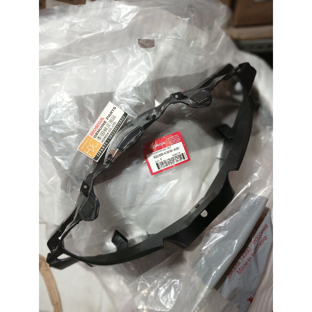 5320B KWW A00FMB BATOK LAMPU DEPAN REVO 110 HITAM ORIGINAL AHM