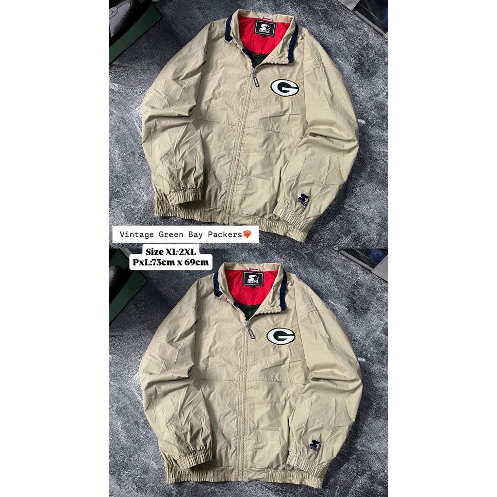 Vintage green bay cream