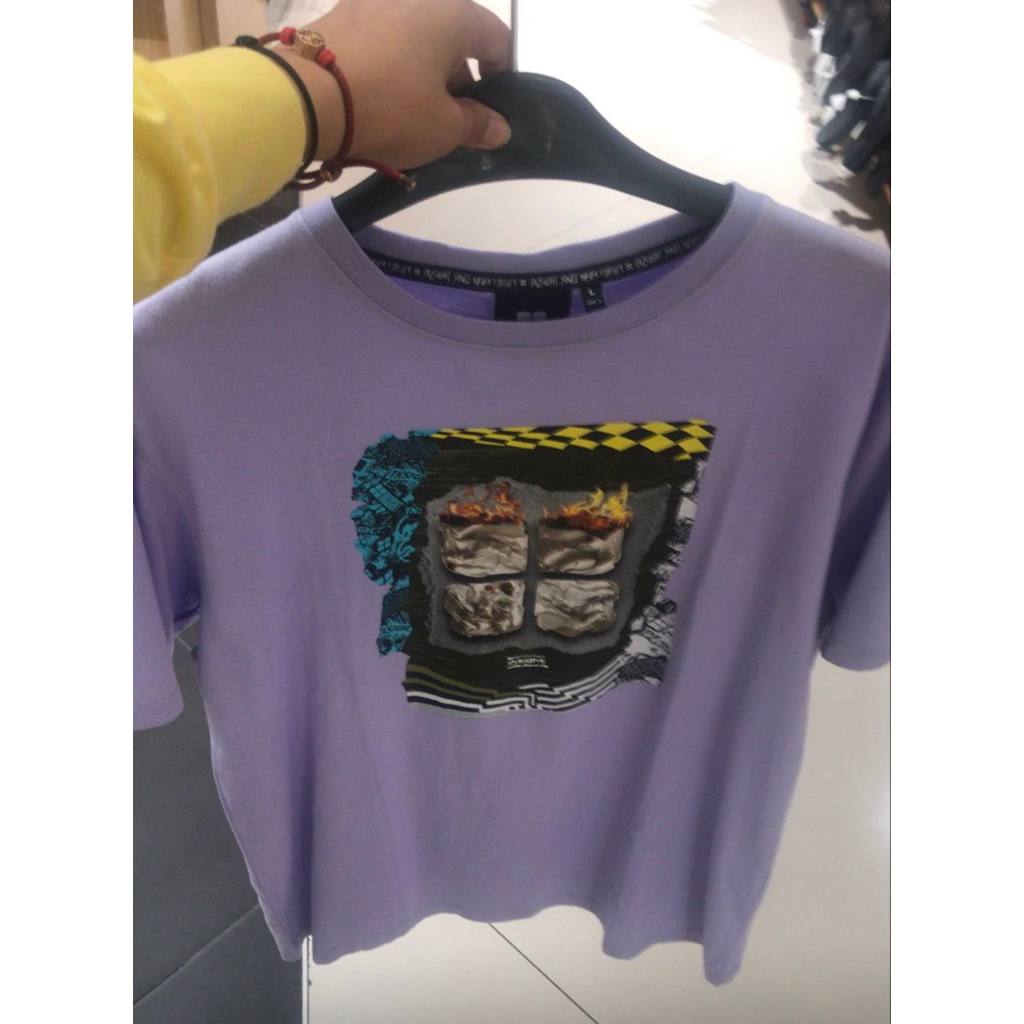 Kaos Original INSIGHT TRASHER Lilac