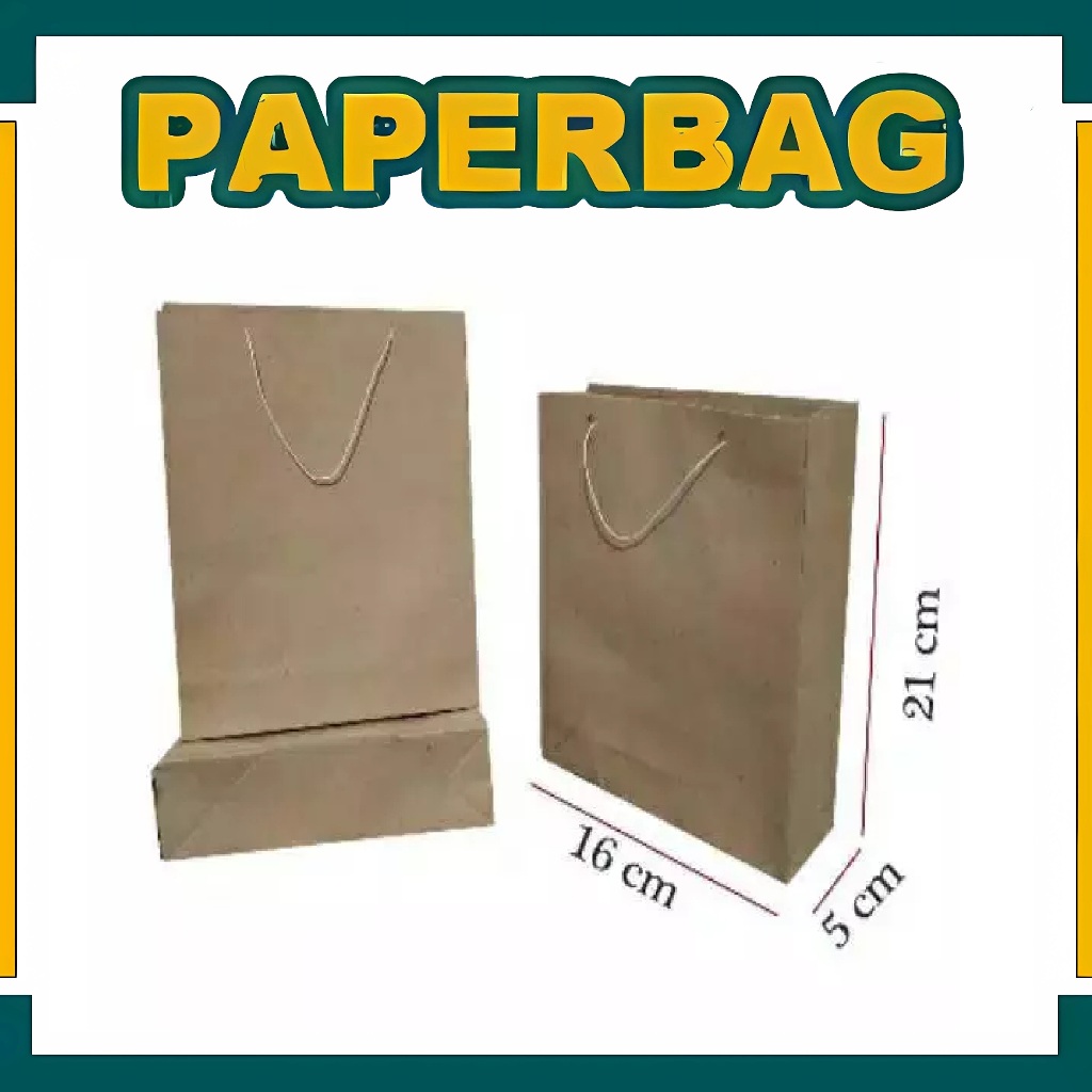 PAPER BAG POLOS  READY BANJARMASIN KALIMANTAN SELATAN