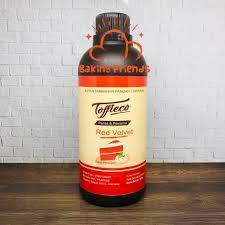 [METTA] pekanbaru/500 gr Toffieco Perisa Red Velvet / Warna Merah / Pewarna Makanan