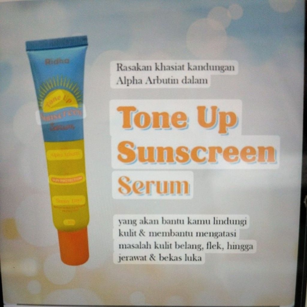 Ridha Tone Up Sunscreen Serum