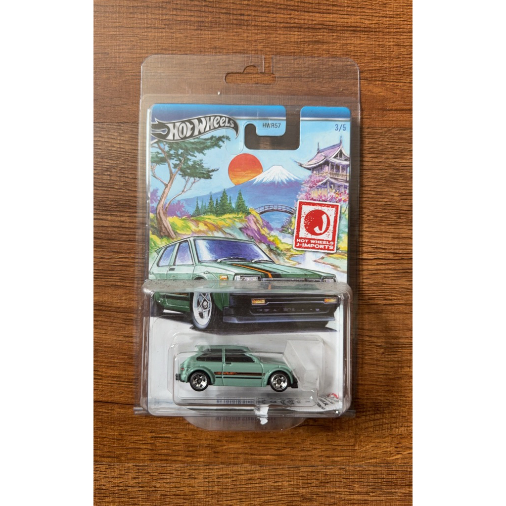 Hot Wheels ‘81 Toyota Starlet KP61 + Protector