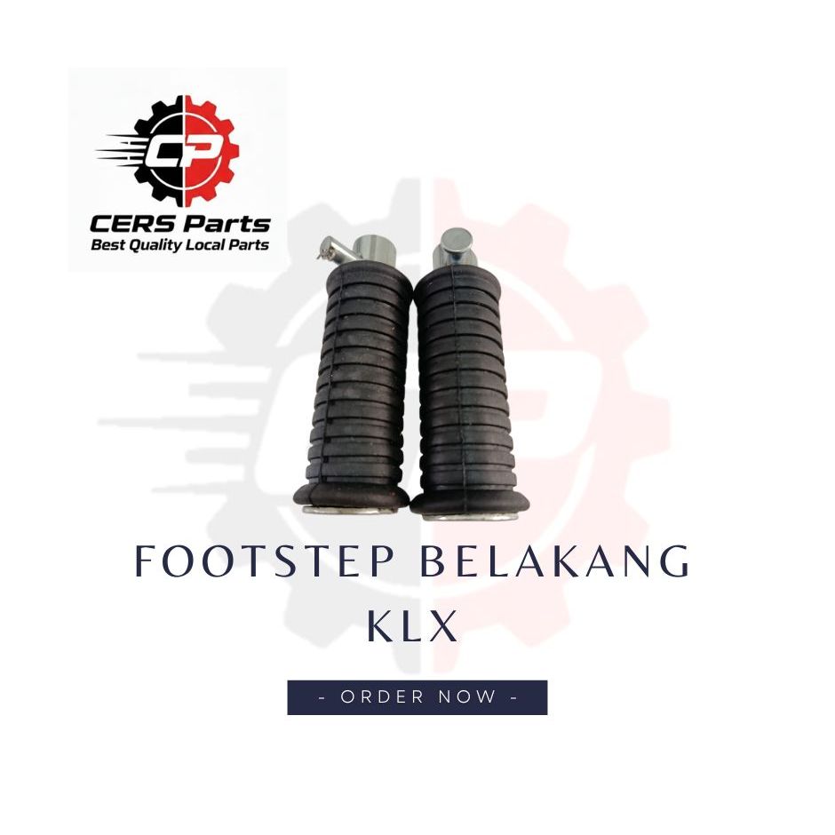 Footstep Belakang KLX