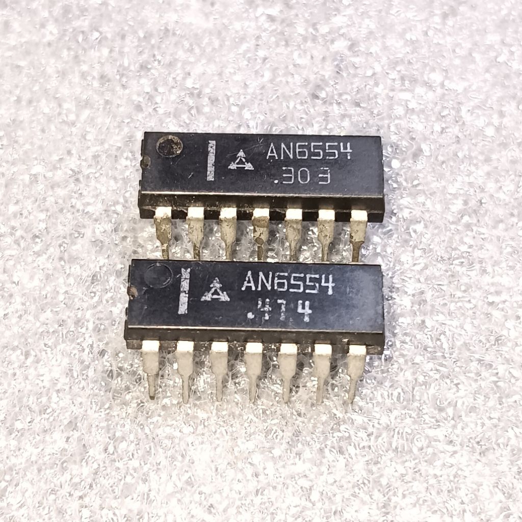 IC AN6554 Quad Op-Amp Bipolar Input Original Panasonic/Matsushita
