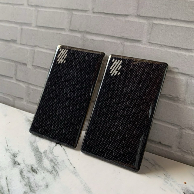 (Po) Akrilik Printing Uv Backdoor R234 Desain Black White Crbn