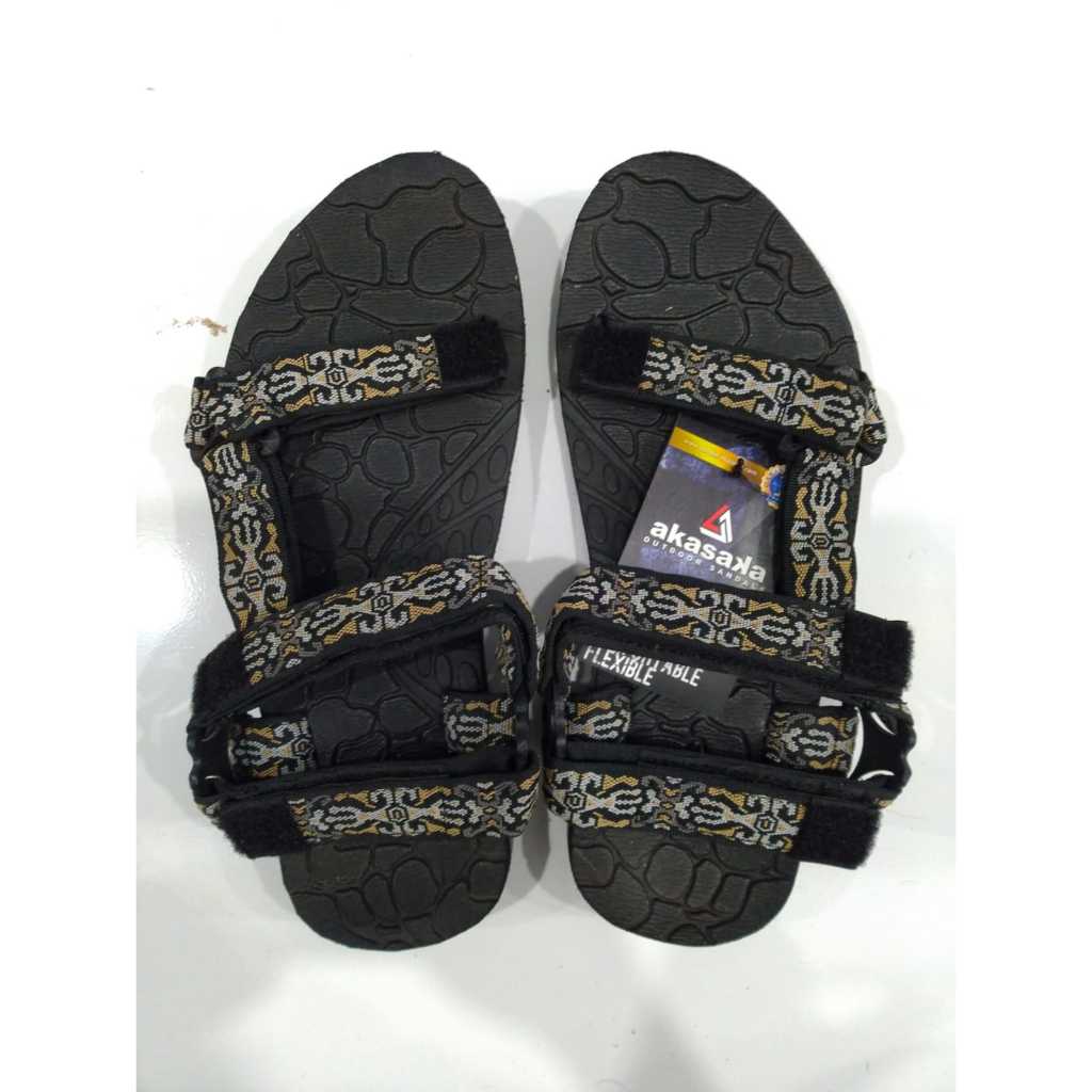 SANDAL AKASAKA TEKTONIK SANDAL GUNUNG AKASAKA TEKTONIK KUNING