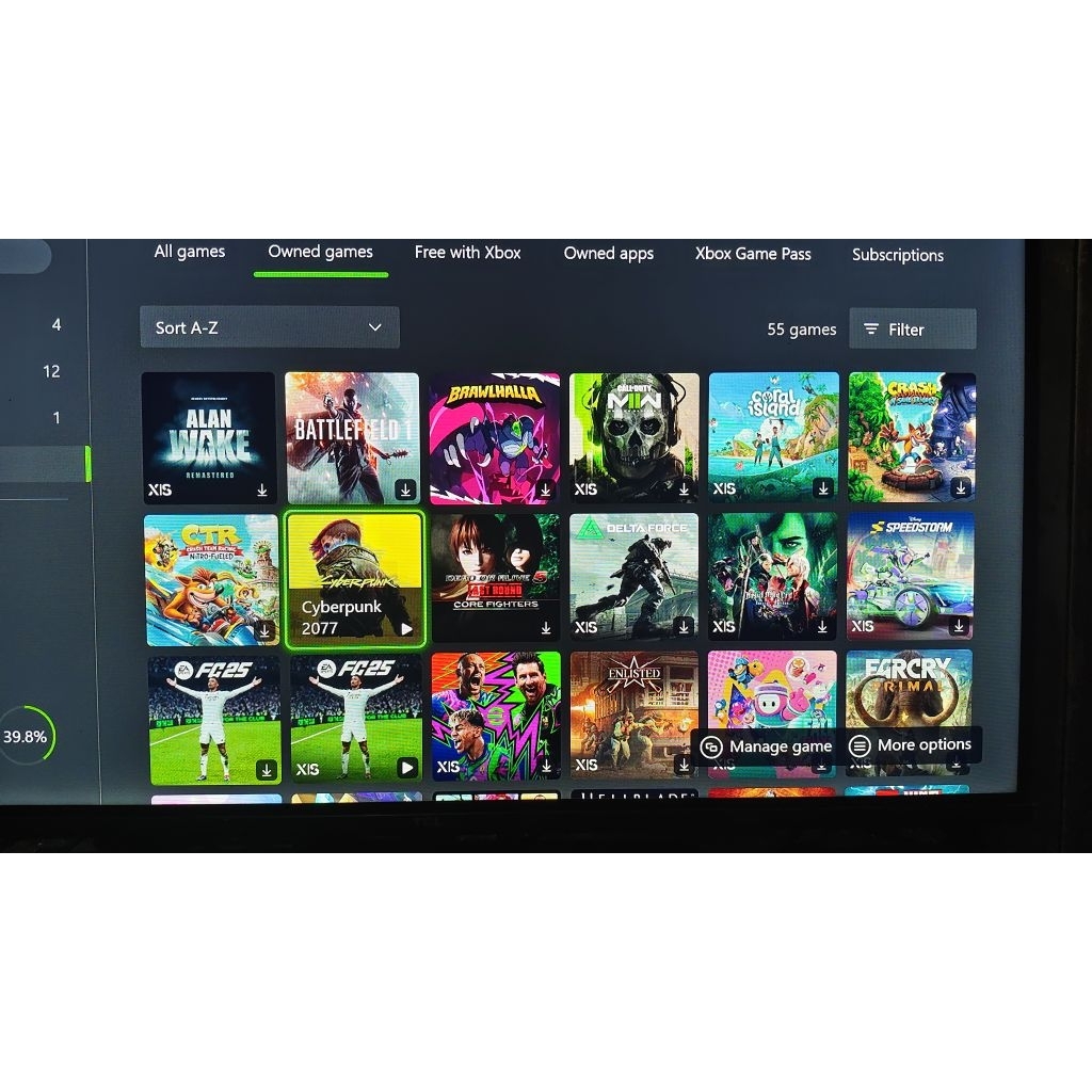 xbox series s 512gb second + controller dan game