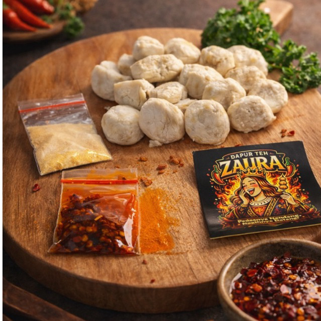 CIMOL BOJOT MENTAH CEMILAN VIRAL GURIH RENYAH JELOTOT PEDAS SIAP GORENG TEH ZAURA ISI 20 (90-100gr)