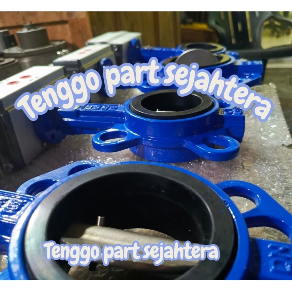 Butterfly Valve actuator pneumatic 10''inch DN250 Seat; EPDM