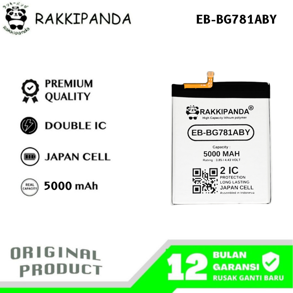 RakkiPanda - EB-BG781ABY Samsung S20 FE / A52 4G / A52 5G / A52S 5G Batre Batrai Baterai