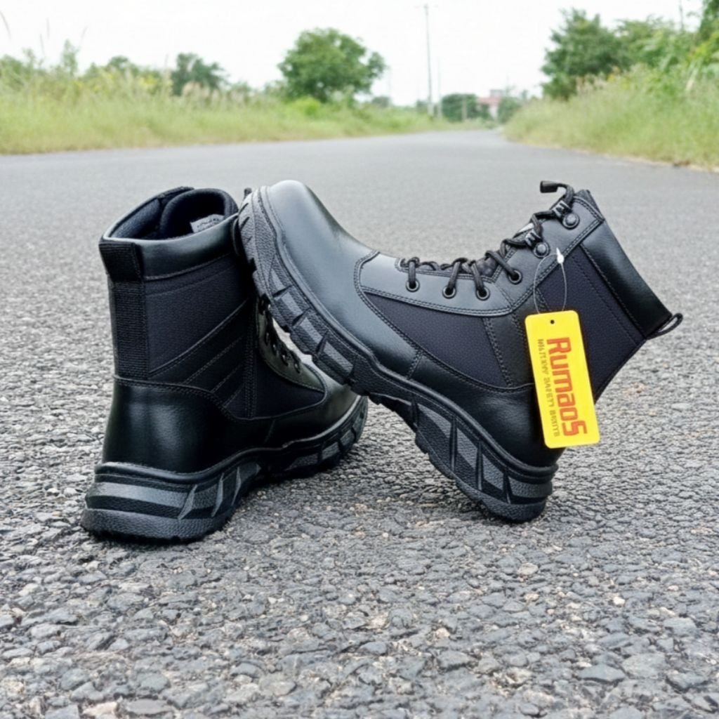 RUM 87 Sepatu semi BOOTS  6 inch tactical PDL/PDH outdoor polri security paspampres RUMAOS KULIT