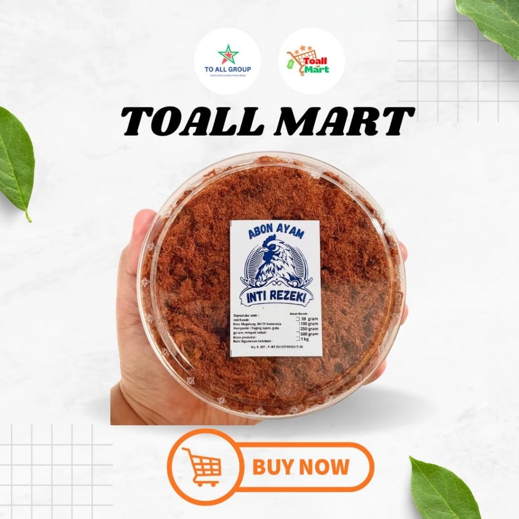Abon Daging Ayam Asli (Inti Rezeki)
