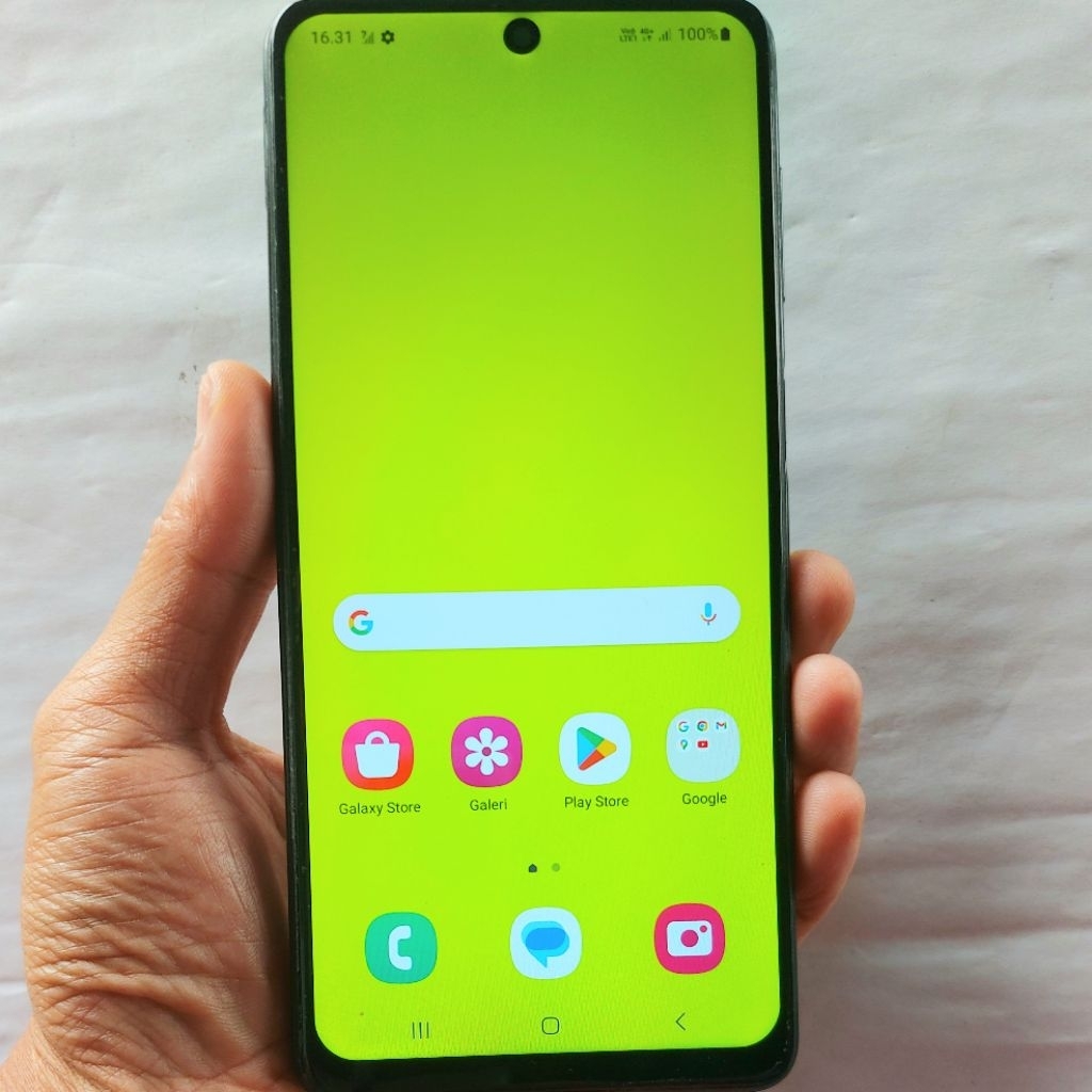 Handphone Hp Samsung Galaxy M52 5G 8/128 Second NFC Eks Resmi Sein