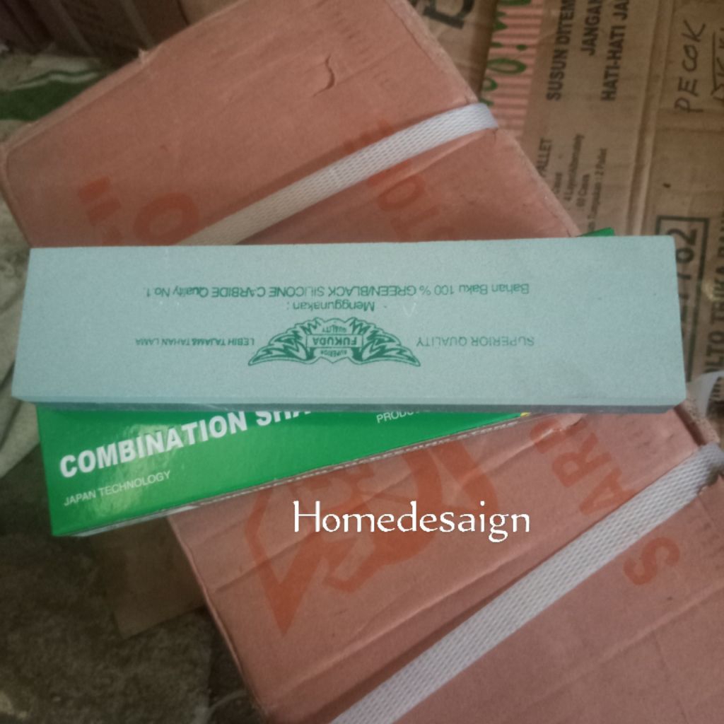 BATU ASAH Ungkal Beji -Fukuda  8" Pengasah Pisau