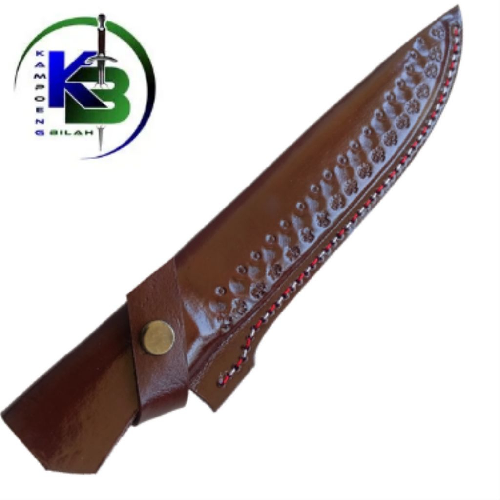 Sarung Chef Knife Professional Joil N5 (pisau dapur)  20 cm [Coklat]