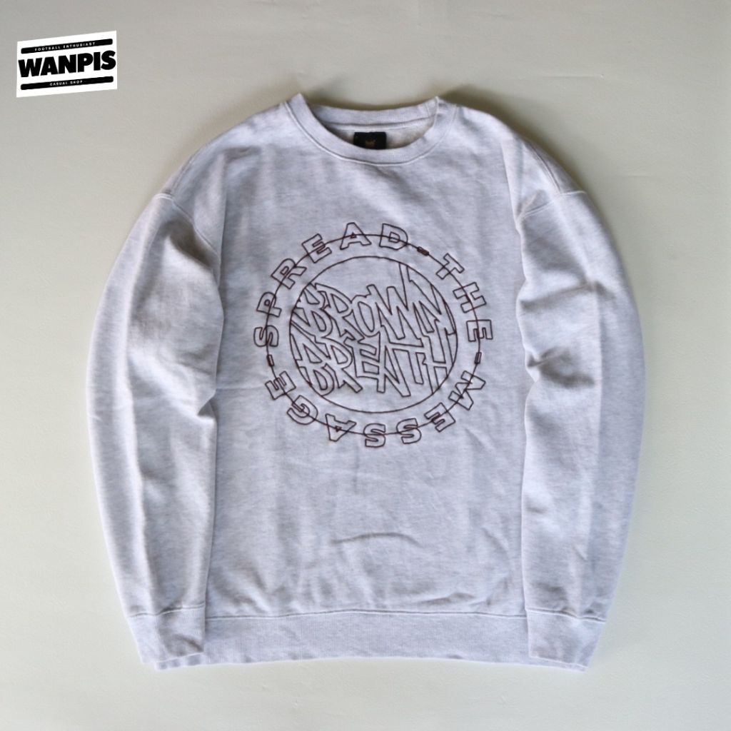 crewneck brown breath