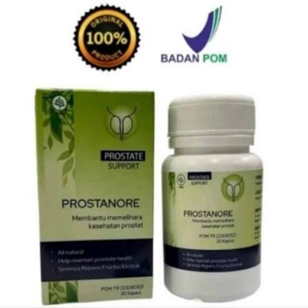 30 Kapsul Obat Prostat Herbal Alami untuk Pria Dewasa