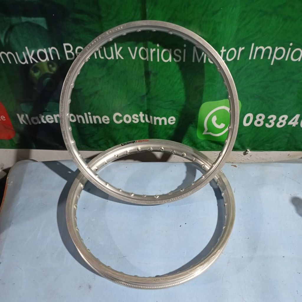 velg ring 17 120/140 merk rossi italy dan champ
