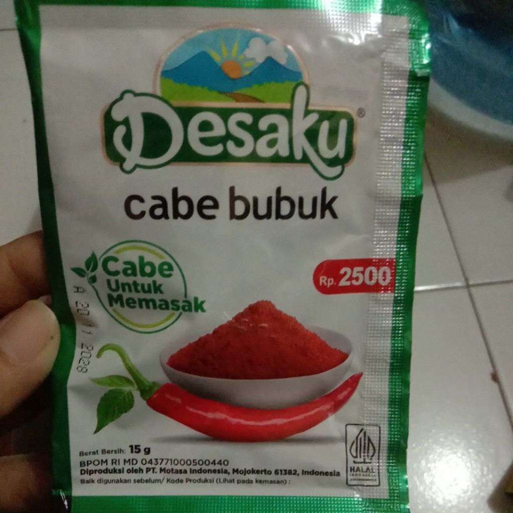Desaku cabe bubuk