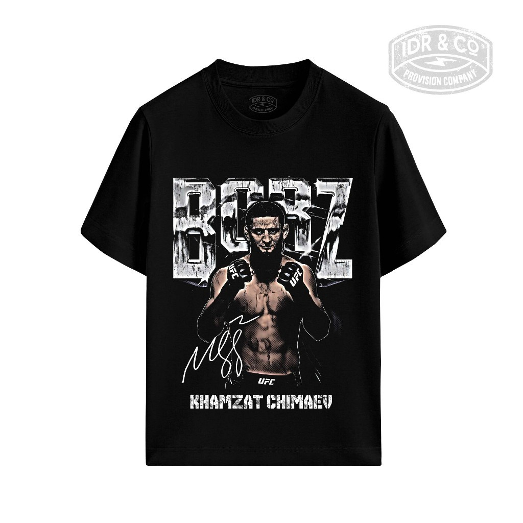 KAOS UFC FIGHTER KHAMZAT CHIMAEV - COTTON COMBED 24s - Kaos MMA