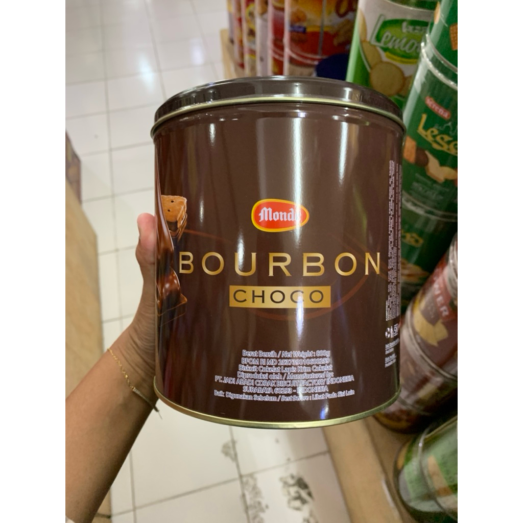Monde Bourbon Coklat 800gr | jajan lebaran | jajan lebaran murah | jajan kaleng | jajan kaleng murah