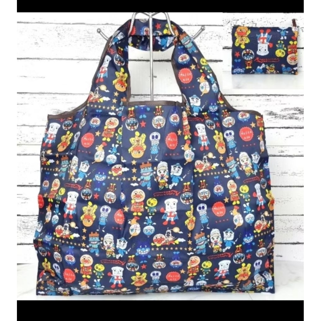 Tote bag anpanman tas anpanman lipat shopping bag anpanman