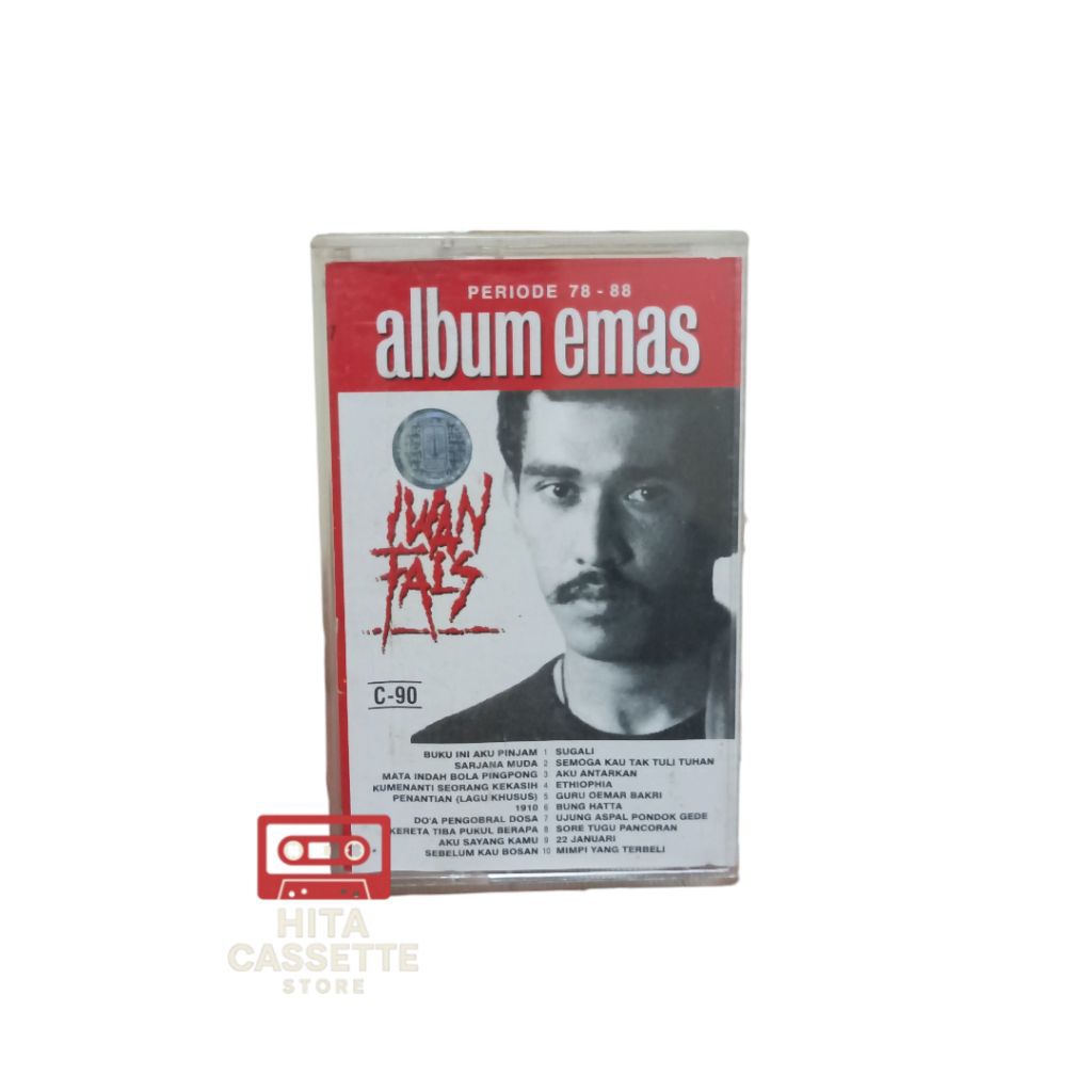 Kaset Iwan Fals - Album Emas periode 78-88