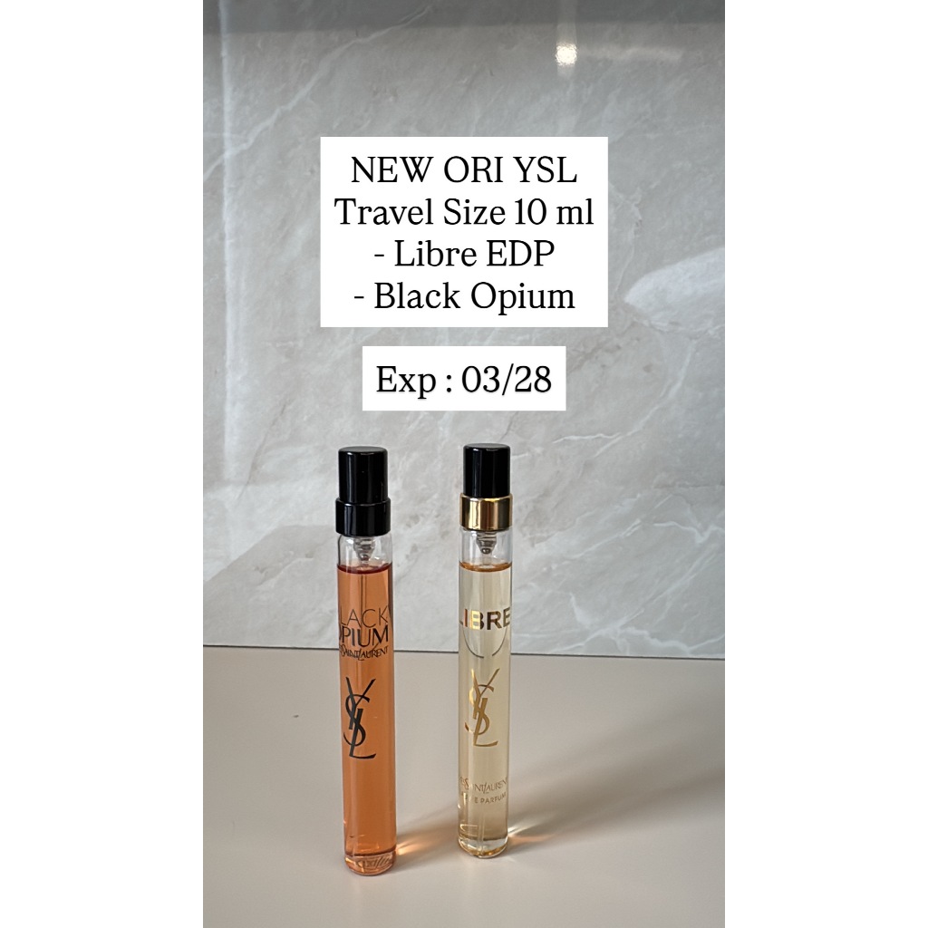 YSL Travel Size Perfume 10ml Original – Libre EDP / Black Opium