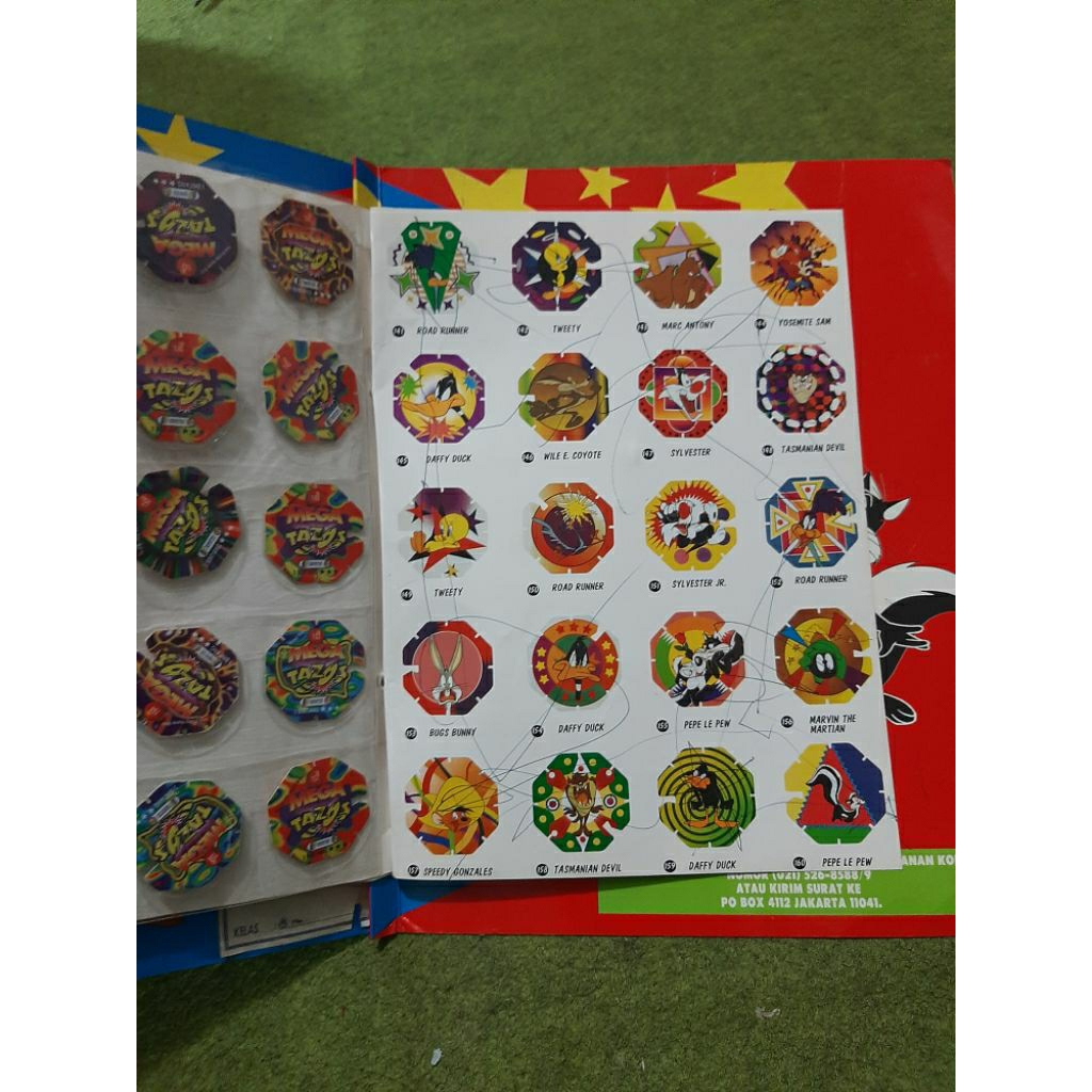 album tazos looney tunes