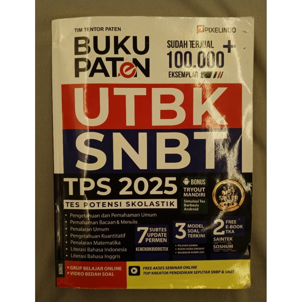 Preloved Buku UTBK SNBT 2025