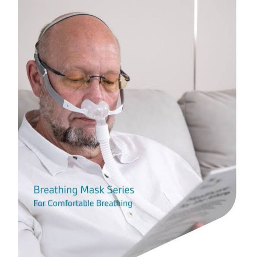 Heyer Masker Cpap Tipe Nasal Pillow/Masker Sleep Apnea/Masker Alat Cpap/Masker DremWare/Masker OSA