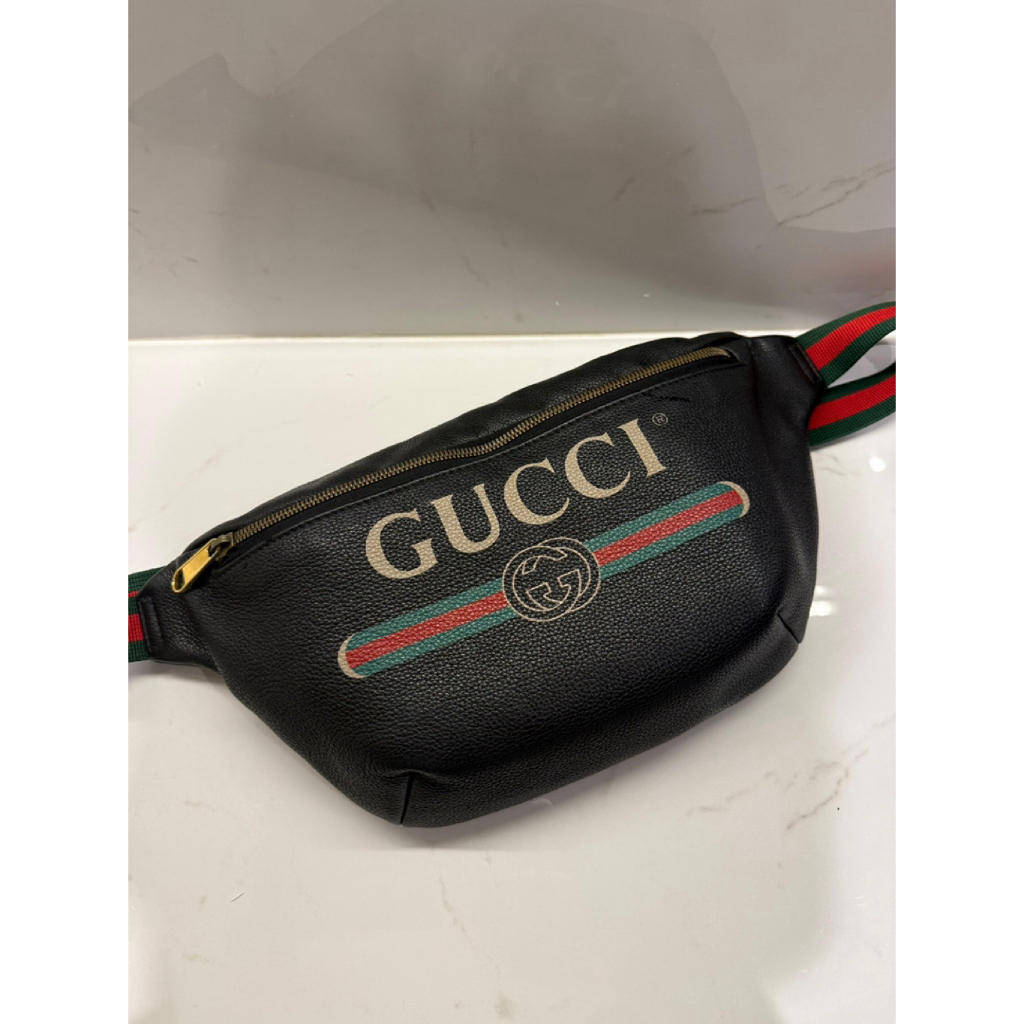 PRELOVED GUCCI LEATHER BELT BAG