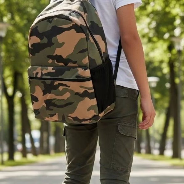 Tas Ransel Reebok ORIGINAL Backpack Unisex Camo Army
