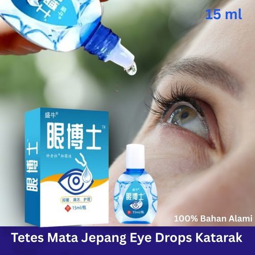 Tetes Mata Jepang Eye Drops Herbal Obat Tetes Mata Katarak