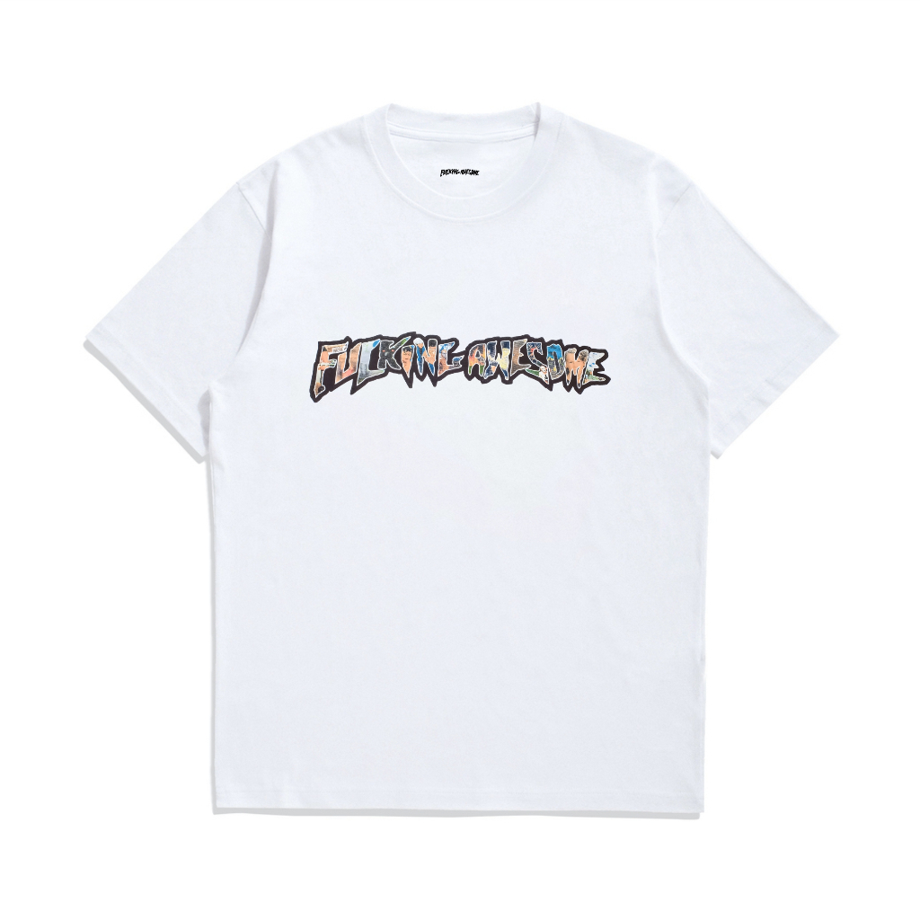 Fucking Awesome Tshirt Dill Collage Logo Premium