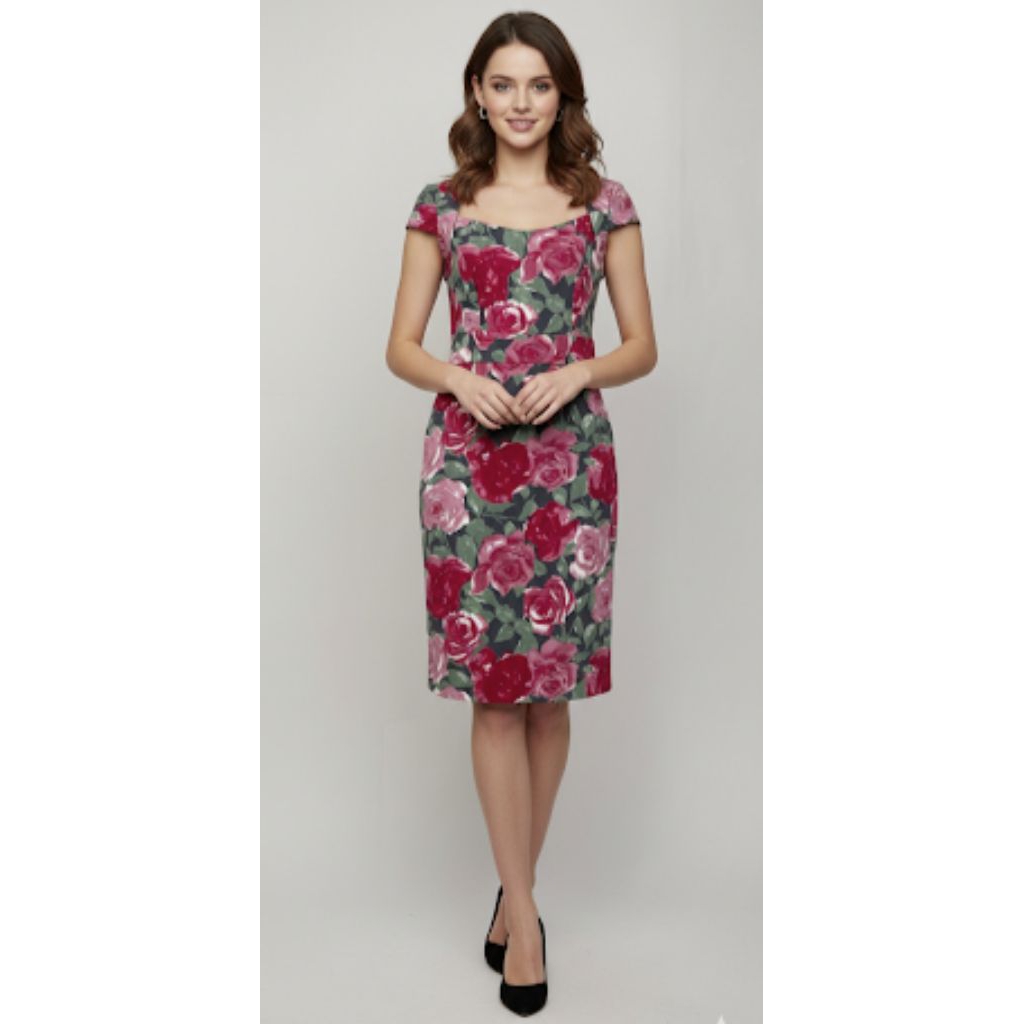 LAURA ASHLEY 90' FLOWER DRESS VINTAGE