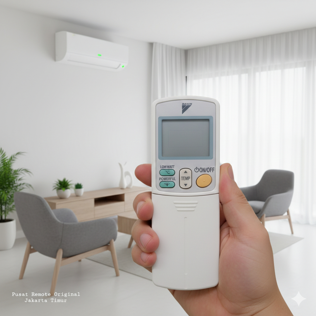 REMOTE REMOT AC DAIKIN LOW WATT ARC433A106 ORIGINAL ASLI