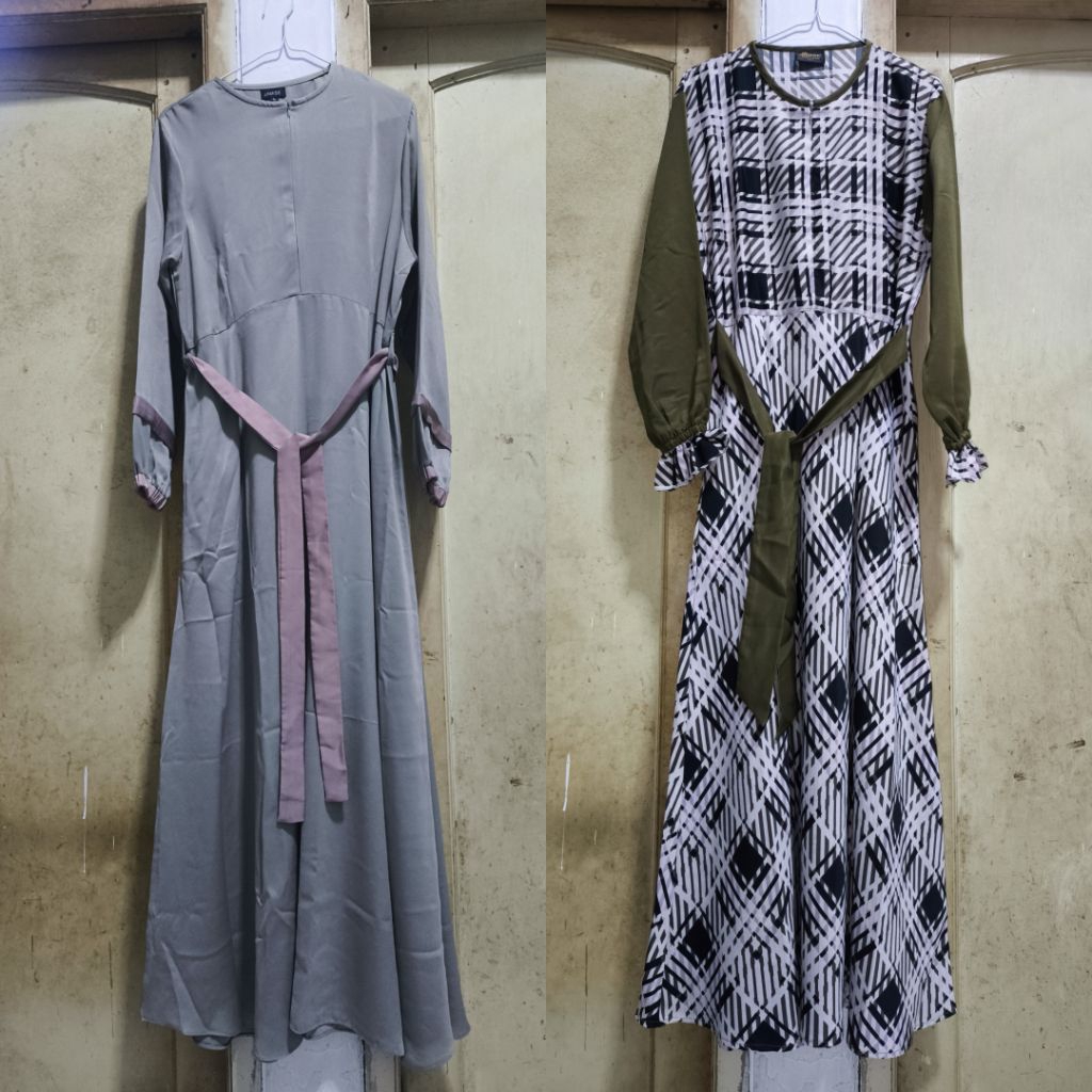 Preloved PL Gamis Jamise, Alwa hijab, Michan, Extu, Welly boutique, Ebba karen, Phutic