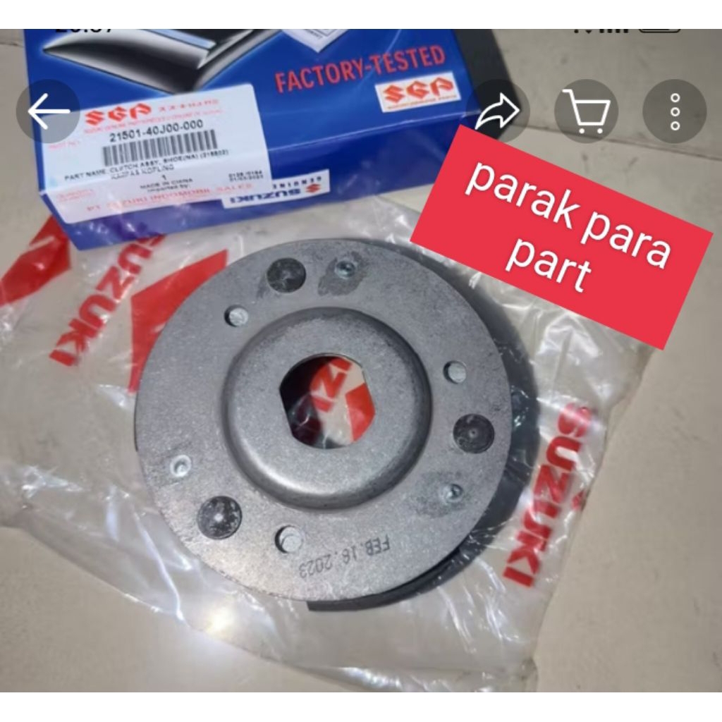 kampas Ganda Suzuki Nex 2 Address