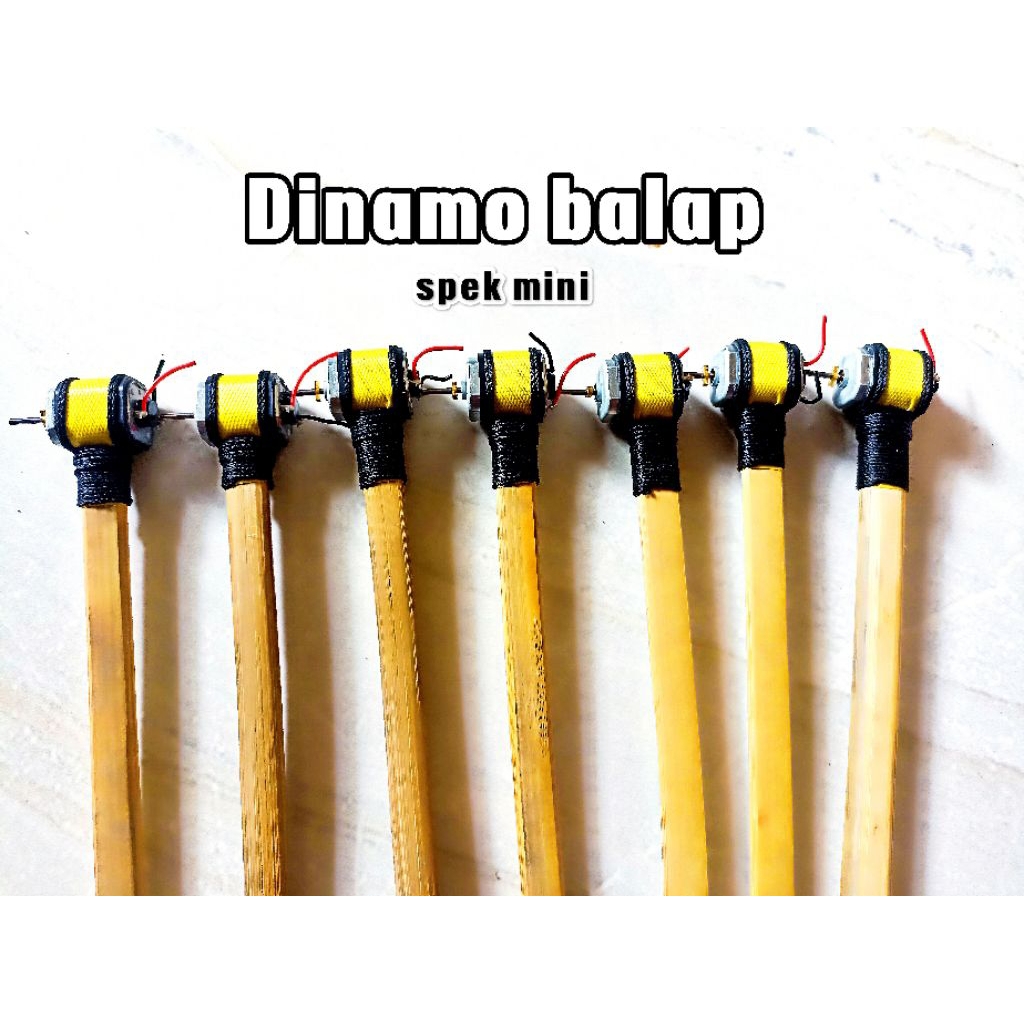 Dinamo 12-24volt lampu layangan racing+kipas balap