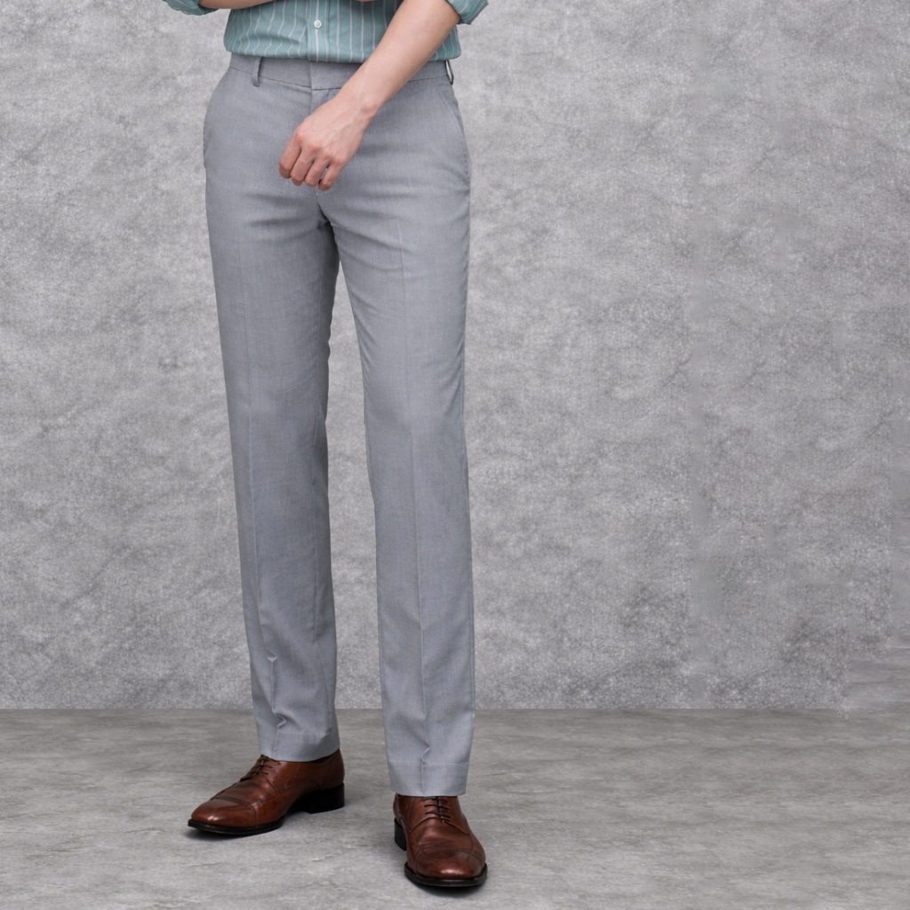 ZACCLOT Celana Bahan Kain Twill Katun