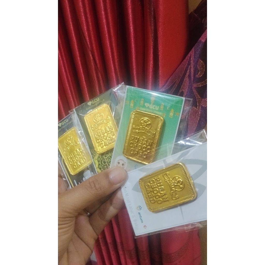 Mini Gift Coklat Emas Pusan