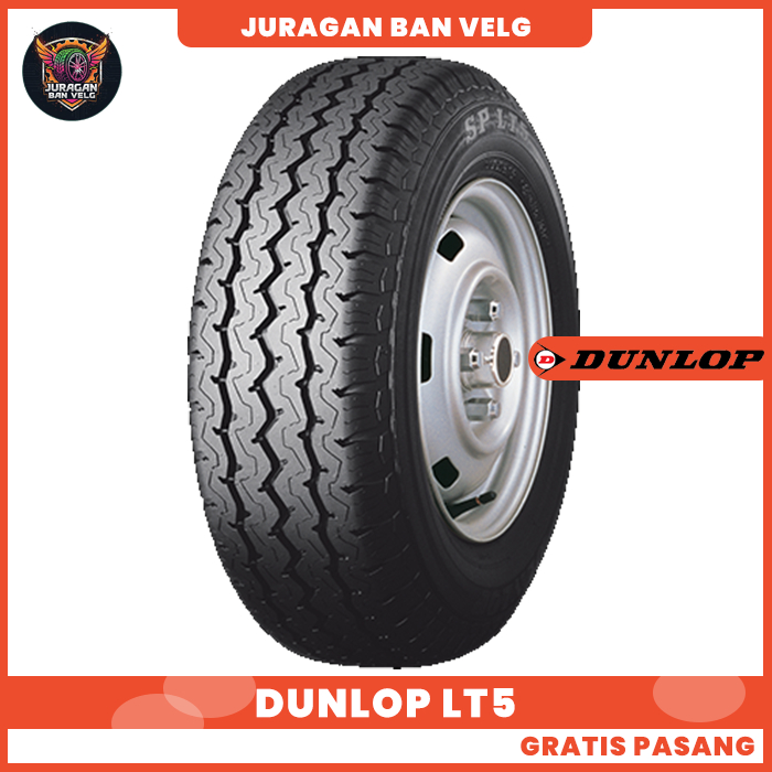 Ban Mobil Muatan Dunlop LT5 165 R13 8PR Tubeless